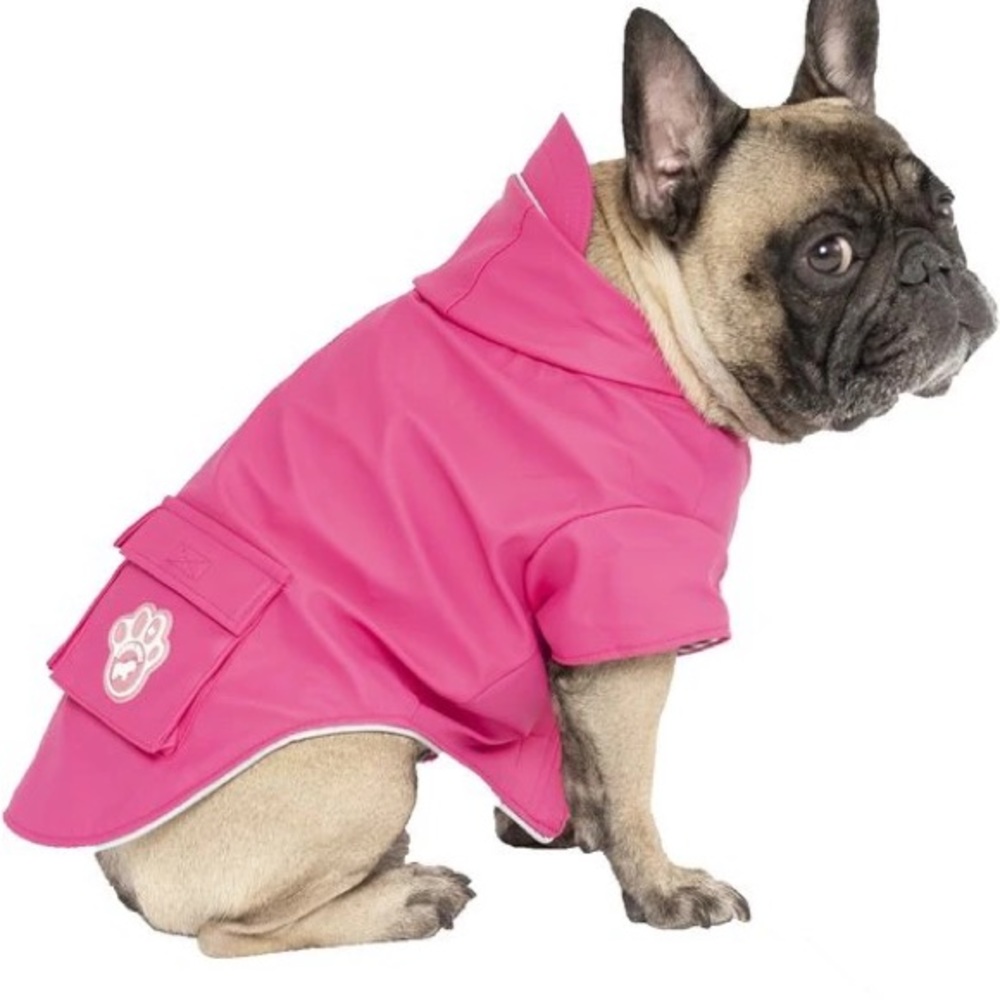 CANADA POOCH Torrential Tracker Dog Raincoat‎ - Pink
